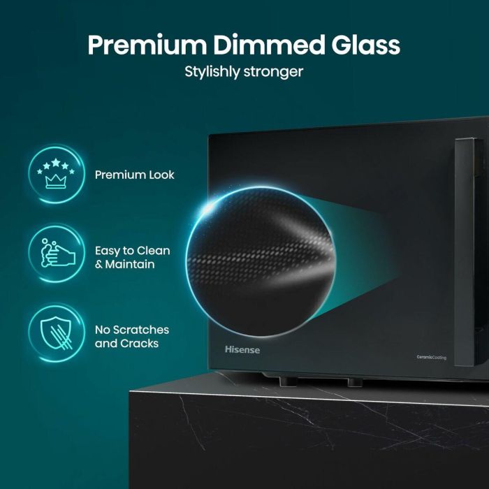 Micro-ondes Hisense H20MOBP1HI Noir 700 W 20 L 9 Micro-ondes Hisense H20MOBP1HI Noir 700 W 20 L 9