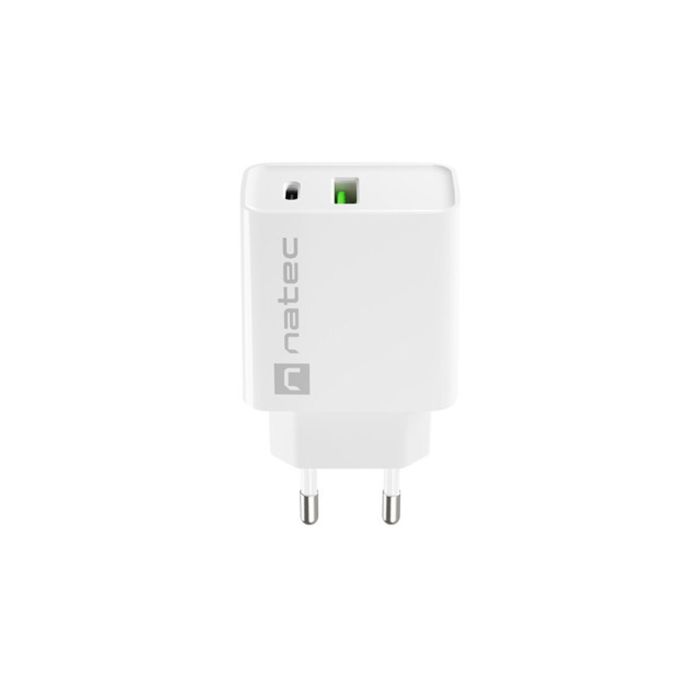 Chargeur mural Natec RIBERA NUC-2061 Blanc 20 W 3 Chargeur mural Natec RIBERA NUC-2061 Blanc 20 W 3