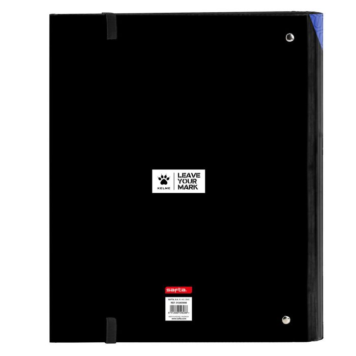Reliure à anneaux Kelme Royal Noir 27 x 32 x 3.5 cm 1 Reliure à anneaux Kelme Royal Noir 27 x 32 x 3.5 cm 1