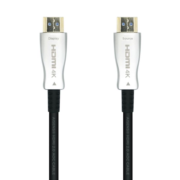 Câble HDMI Aisens A148-0378 Noir 20 m Grande vitesse Premium 0 Câble HDMI Aisens A148-0378 Noir 20 m Grande vitesse Premium 0