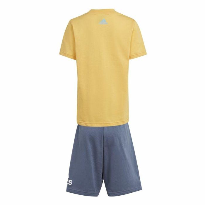 Ensemble de Sport pour Enfants Adidas Essentials Jaune 5 Ensemble de Sport pour Enfants Adidas Essentials Jaune 5