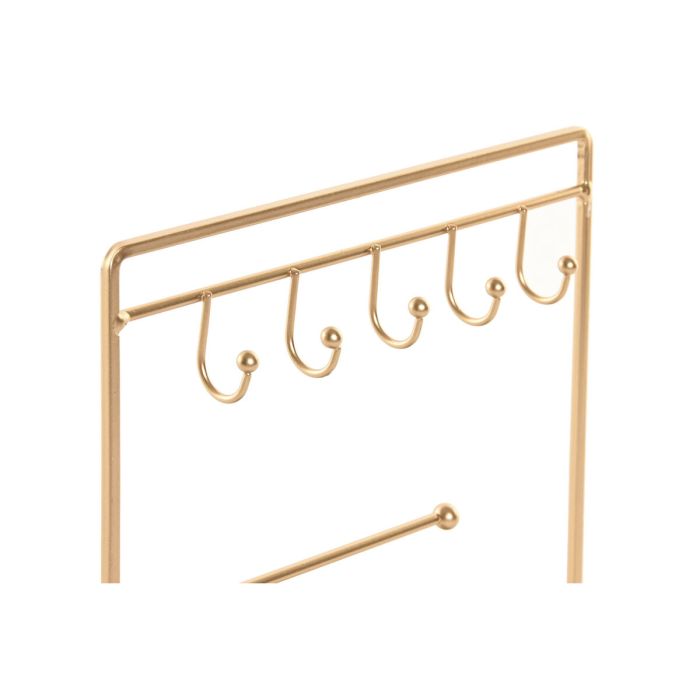 Boîte à bijoux Home ESPRIT Doré Métal Miroir 21 x 10 x 32 cm 3 Boîte à bijoux Home ESPRIT Doré Métal Miroir 21 x 10 x 32 cm 3