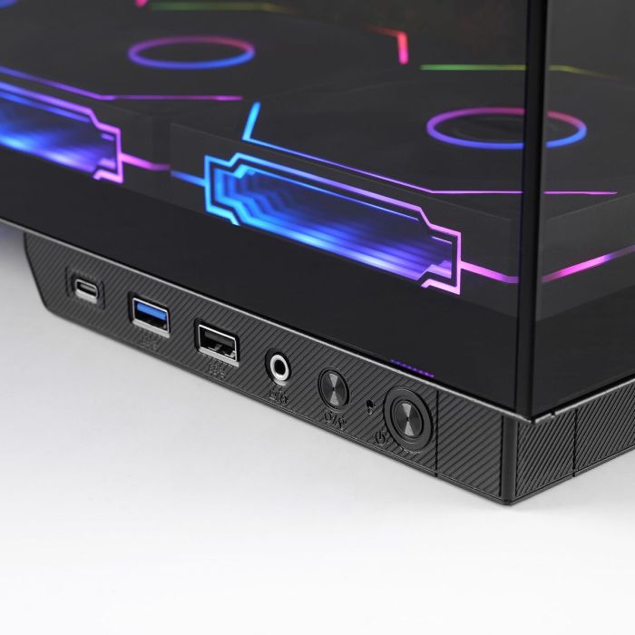 Boîtier ATX semi-tour Mars Gaming MCMIRAGE Noir 2 Boîtier ATX semi-tour Mars Gaming MCMIRAGE Noir 2