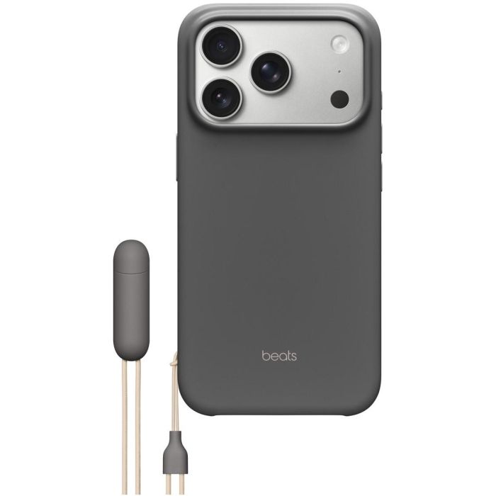 Beats Kickstand Case iPhone 17 Pro mit MagSafe und Kamerasteuerung (granitgrau)