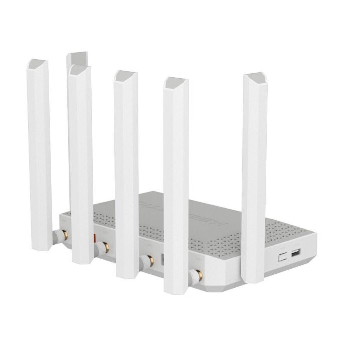 Router Keenetic KN-4110-01-EU Blanc Gris USB 2.0 Ethernet LAN Wi-Fi 6 GHz 13 Router Keenetic KN-4110-01-EU Blanc Gris USB 2.0 Ethernet LAN Wi-Fi 6 GHz 13