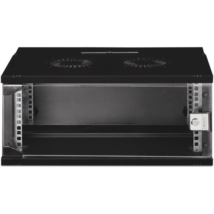 DIGITUS Wandgehäuse SOHO PRO 4HE 240x540x400 mm 19" schwarz 2