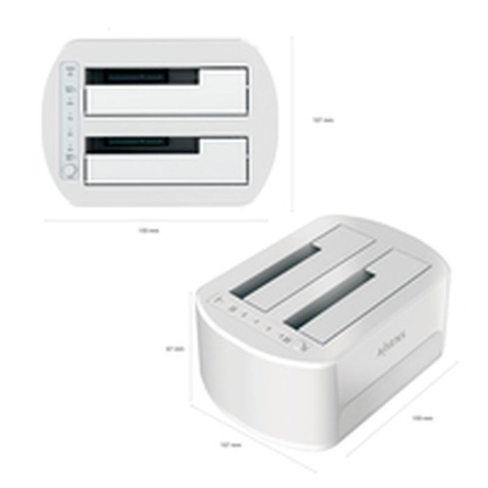 Base de charge Aisens ASDS-D02W 5 Base de charge Aisens ASDS-D02W 5