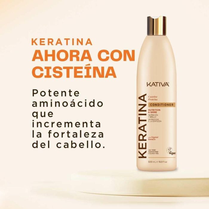 Masque nourrissant pour cheveux Kativa Keratina Deep 300 ml 5