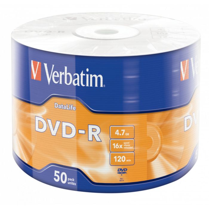 DVD-R Verbatim 43791 (50 Unités) 1