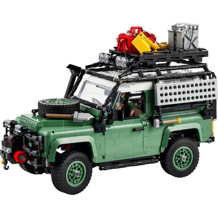 LEGO Icons Land Rover Classic Defender 90 - Jeu de Construction 2336 Pièces - Véhicule Collecteur - Modèle Détailé pour Adultes