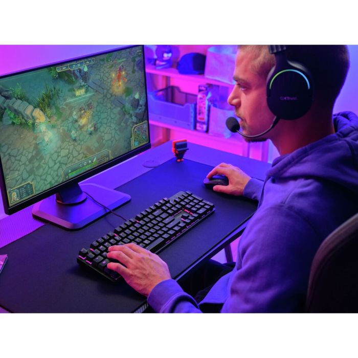 Clavier pour jeu Trust 25682 Noir Espagnol Qwerty 7