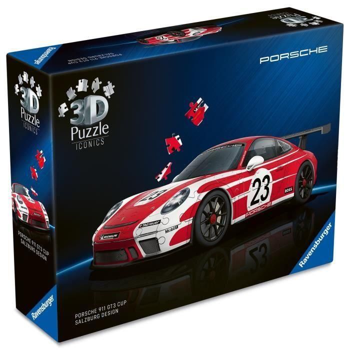 Puzzle 3D Iconics - Porsche 911 GT3 Cup Salzburg 1