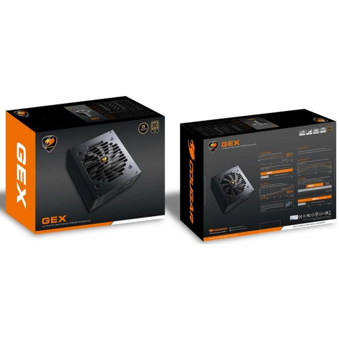 750W COUGAR Netzteil GEX 750W ATX3.0 / 80 Plus Gold / Modular 3