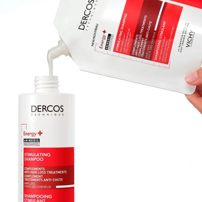 Vichy Recharge Shampoing Stimulant Dercos Energy+ 400 mL 2
