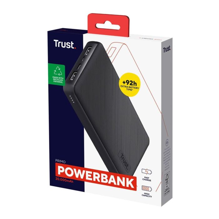 Power Bank Trust Primo Noir 20000 mAh 1