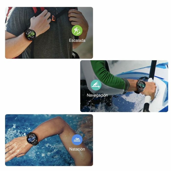 Montre intelligente Mibro MIBAC_GS-PRO/BK Noir 1,43" 6