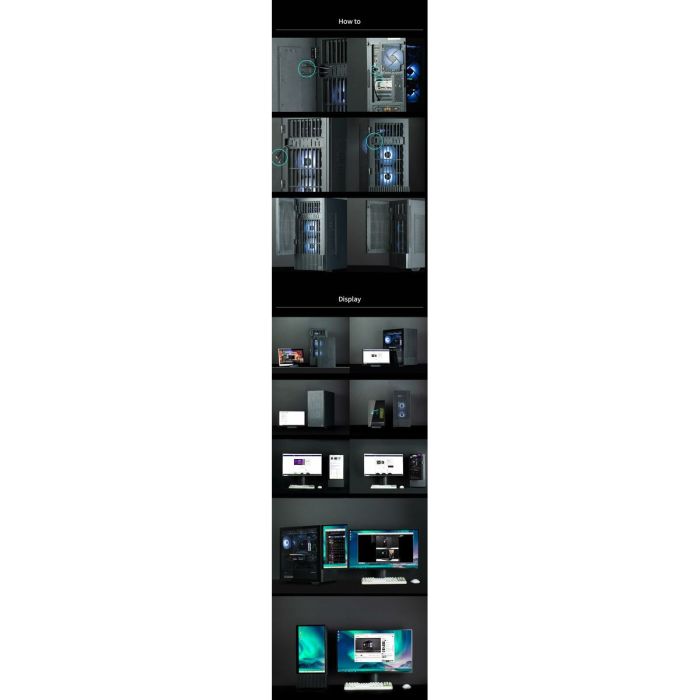 Boîtier ATX semi-tour Zalman Z10 DS BLACK Noir 24