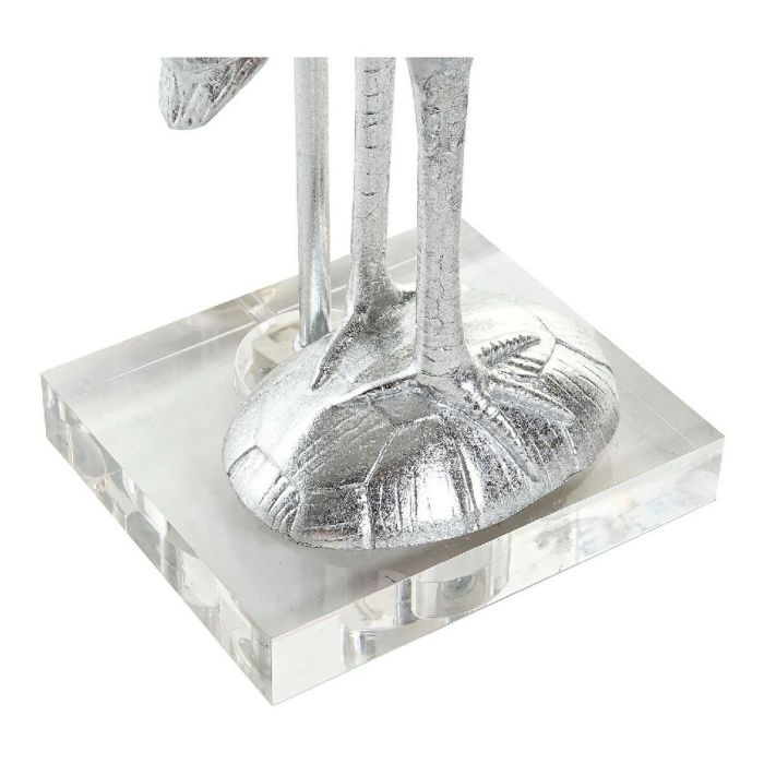 Lampe de bureau DKD Home Decor Noir Argent Polyester Acrylique Résine 220 V 60 W (33 x 33 x 74 cm) 2