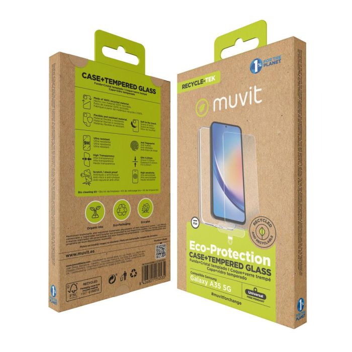 Housse et Protecteur pour Téléphone Portable Muvit for Change Samsung Galaxy A35 5G Samsung Galaxy A34 5G 2
