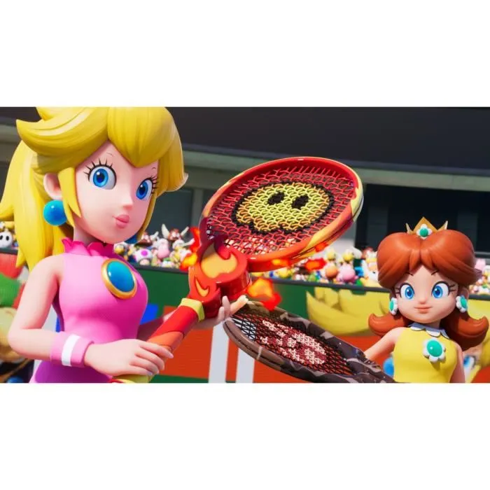 Nintendo Mario Tennis Fever - Jeu Nintendo Switch avec 38 Personnages, 30 Raquettes, Commandes par Mouvements, Modes Tournoi, Aventure et Jeux Spéciaux