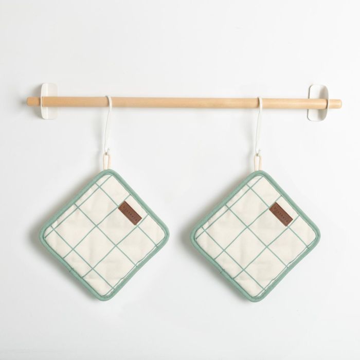 Set 2 Agarradores Reciclado Okapi Due Vinthera 20x20 cm 1