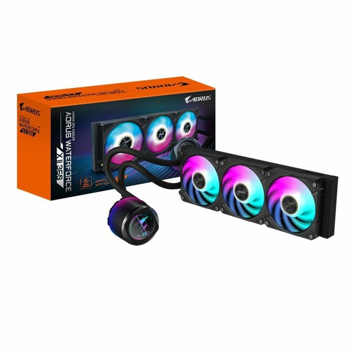 Kit de refroidissement liquide Gigabyte GP-AORUS WATERFORCE X II 360 Ø 12 cm 1