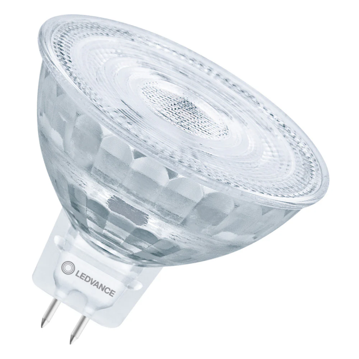 Ledvance Ampoule LED Spot GU5.3 8W 621Lm 2700K 36° Dimmable CRI>90 Lampe en verre LVE-4058075757745 0