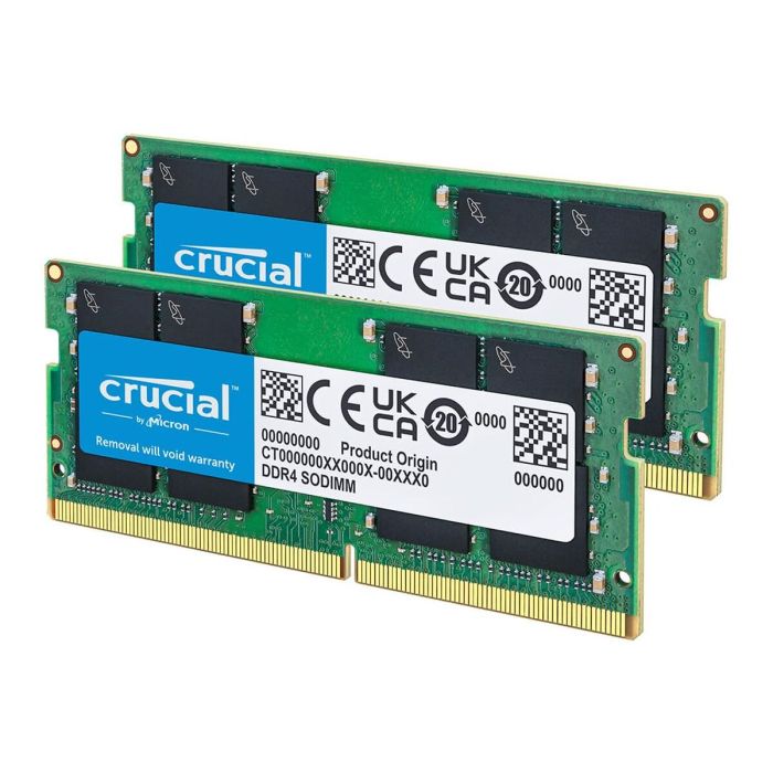Mémoire RAM Crucial CT2K16G4SFRA32A 32 GB DDR4 3200 MHz CL22 7 Mémoire RAM Crucial CT2K16G4SFRA32A 32 GB DDR4 3200 MHz CL22 7