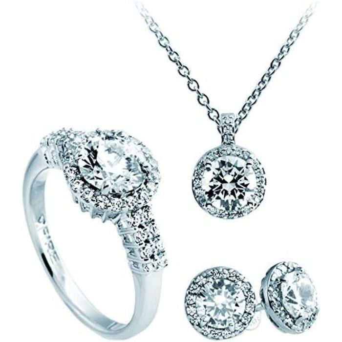 Ensemble Collier et Boucles d'oreille Diamonfire 1312691918180 Bague 1
