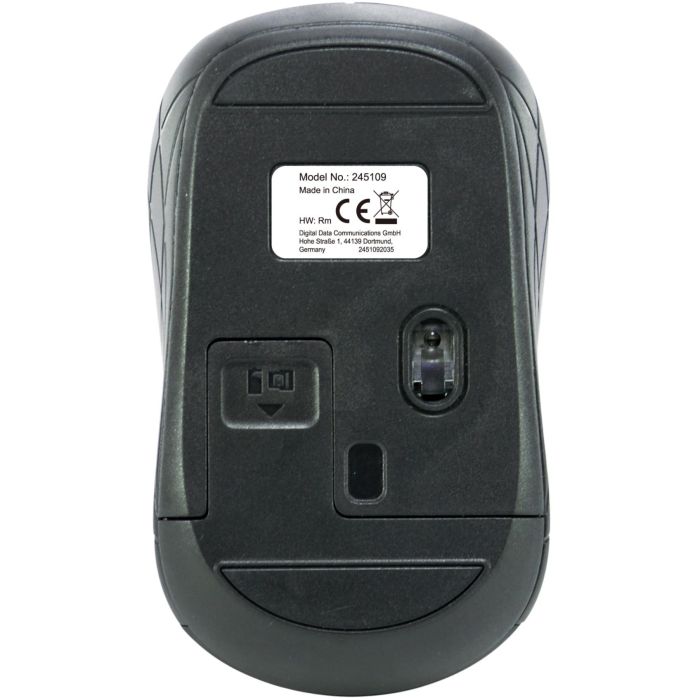 Equip Optische Maus kabellos USB Mini R+L grau 1 Equip Optische Maus kabellos USB Mini R+L grau 1