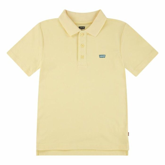 Polo à manches courtes enfant Levi's Lvb Back Neck Tape Jaune