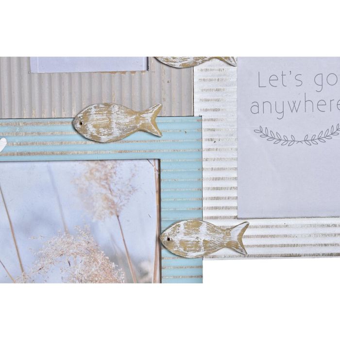 Cadre photo DKD Home Decor Beach 51 x 2 x 40,5 cm Bois Marin 2 Cadre photo DKD Home Decor Beach 51 x 2 x 40,5 cm Bois Marin 2