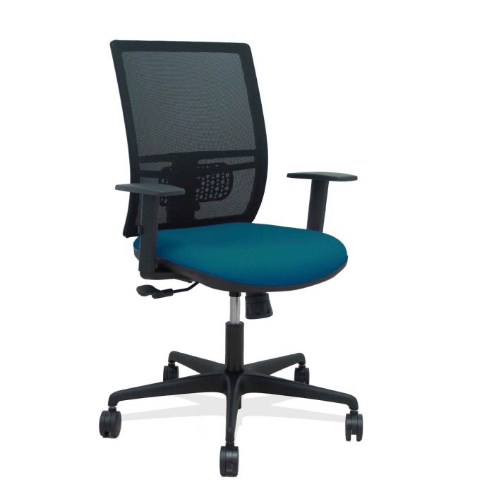 Chaise de Bureau Yunquera Piqueras y Crespo 0B68R65 Bleu