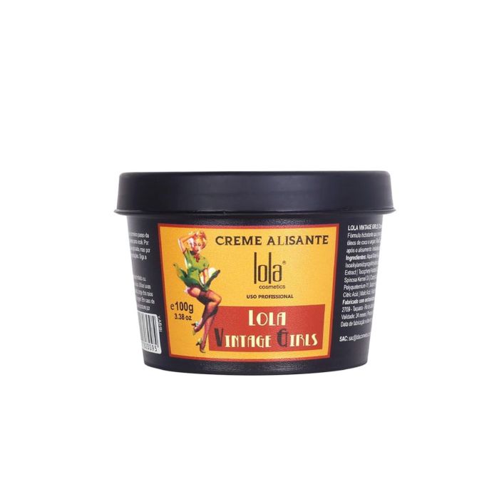 Crème capillaire lissante Lola Cosmetics Vintage Girls 100 g 0 Crème capillaire lissante Lola Cosmetics Vintage Girls 100 g 0