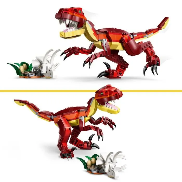 Lego Creator 3-en-1 31379 Le Dinosaure Féroce - Jeu de Construction pour Enfants dès 8 Ans Lego Creator 3-en-1 31379 Le Dinosaure Féroce - Jeu de Construction pour Enfants dès 8 Ans