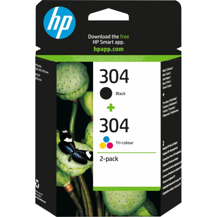 HP Tinte 304 3JB05AE Multipack (BK/C/M/Y) 0 HP Tinte 304 3JB05AE Multipack (BK/C/M/Y) 0