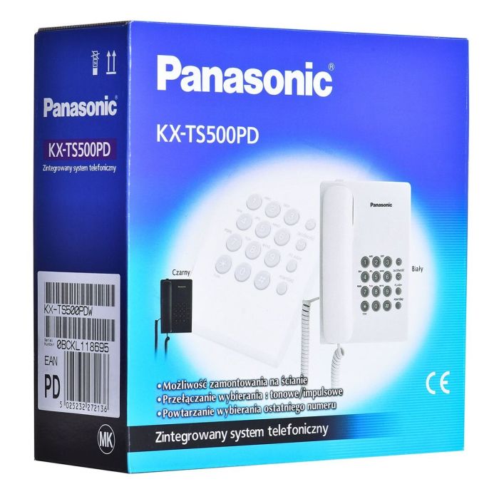 Téléphone IP Panasonic KX-TS500PDW 1