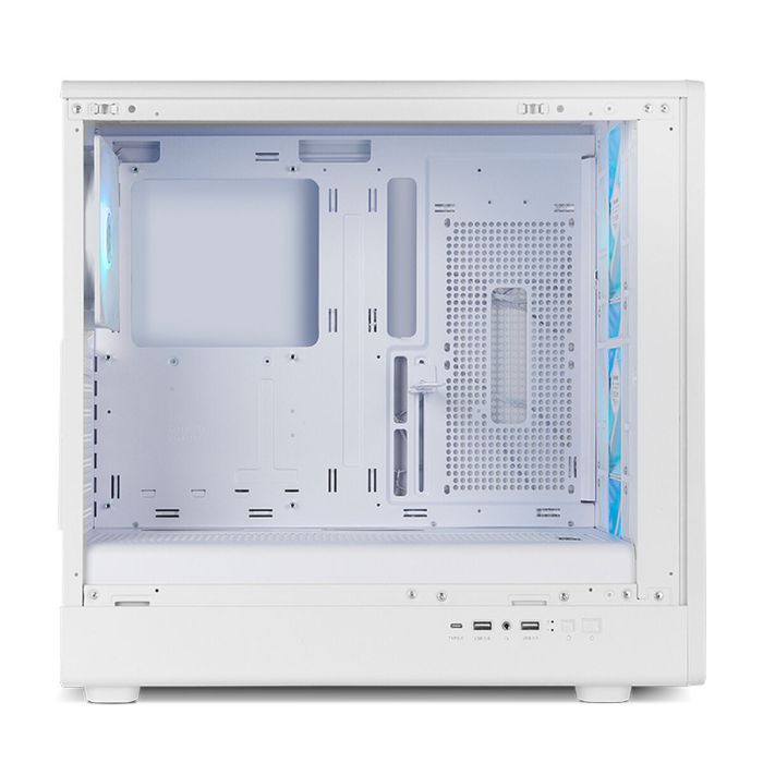 Boîtier ATX semi-tour Nox-Xtreme NXHUMMERAEROWH Blanc 10 Boîtier ATX semi-tour Nox-Xtreme NXHUMMERAEROWH Blanc 10