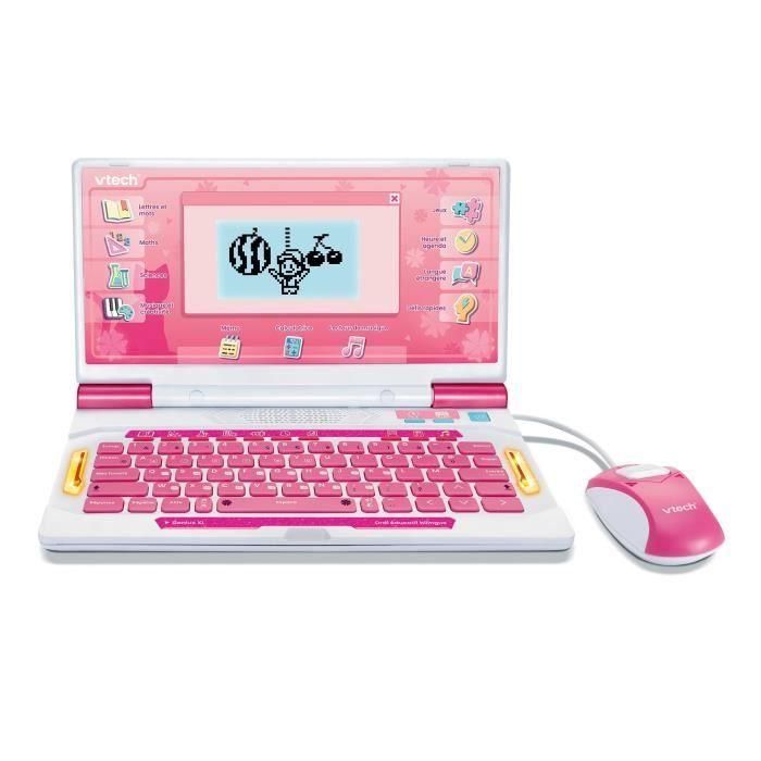 VTECH - GENIUS XL ORDI ÉDUCATIF BILINGUE ROSE - Rose 3