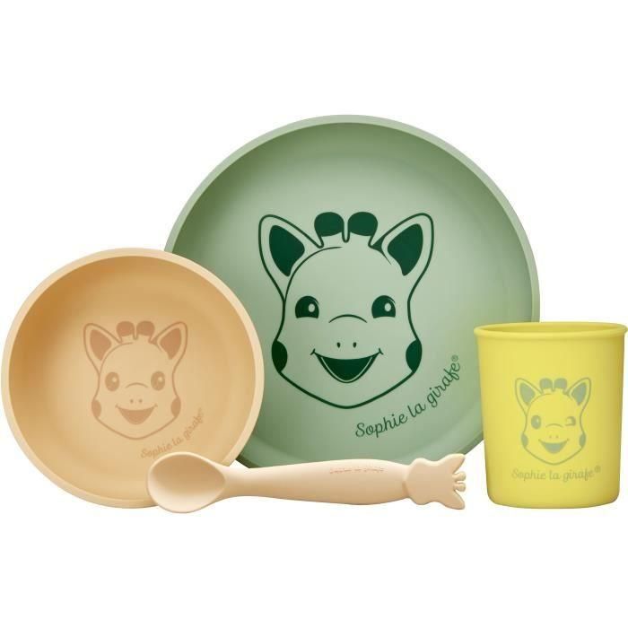 Set de repas silicone vulli Sophie la Girafe 5 Set de repas silicone vulli Sophie la Girafe 5