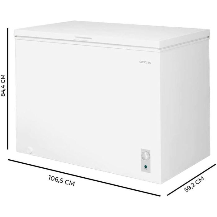 Congélateur Cecotec Bolero CoolMarket Chest 293M 293 L Blanc D 1