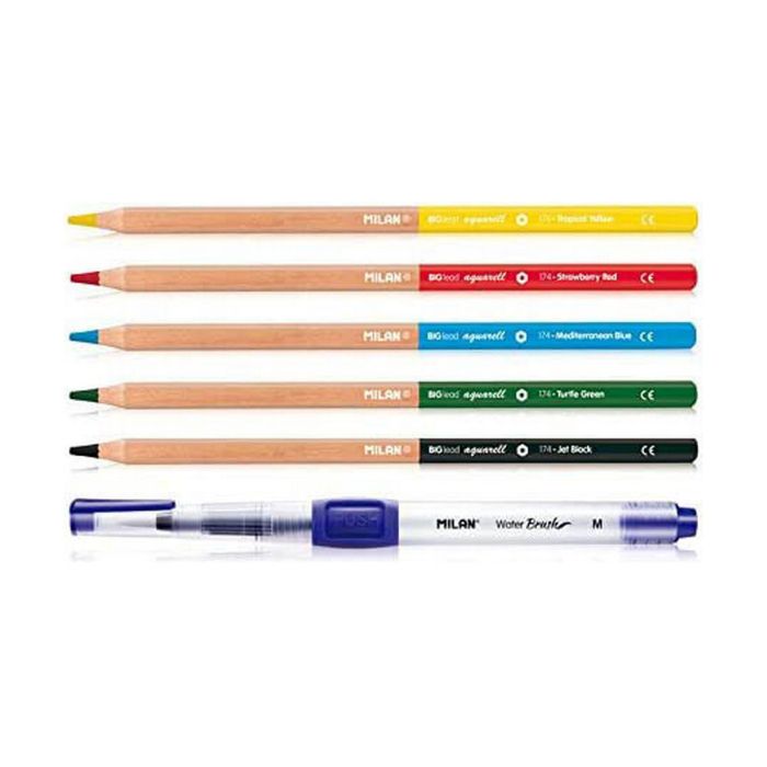 Crayons de couleur Milan Aquarelles Multicouleur 5