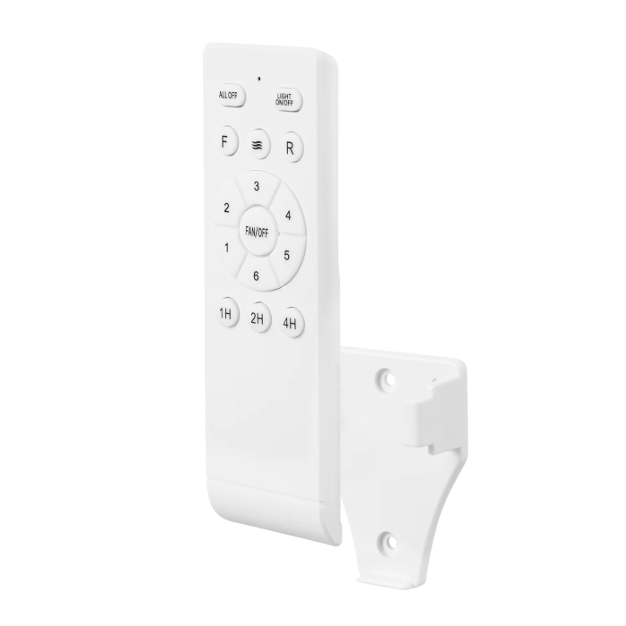 Ventilateur DC Blanco 44W 4900lm 3500-4000-6500K 4 Aspas 6 Velocidades Verano-Invierno 107cm 1