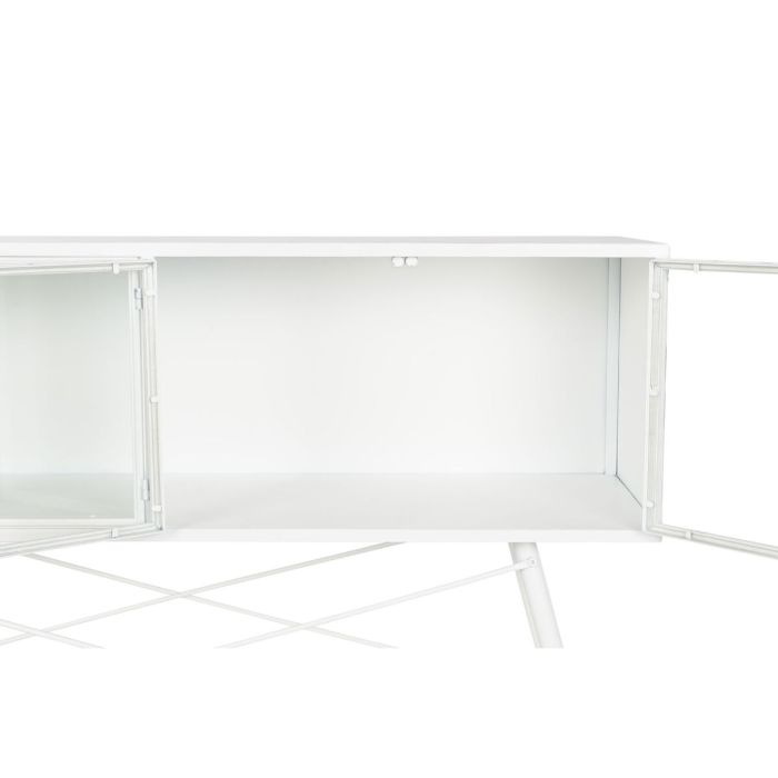 Meuble d'Entrée DKD Home Decor Blanc 120 x 35 x 80 cm 5 Meuble d'Entrée DKD Home Decor Blanc 120 x 35 x 80 cm 5