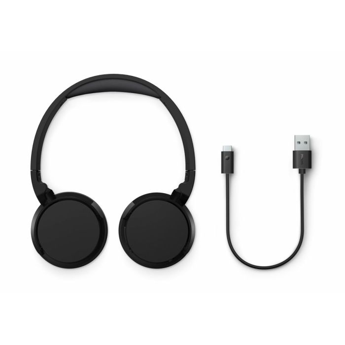 Casques Bluetooth avec Microphone Philips TAH3209BK Noir 1