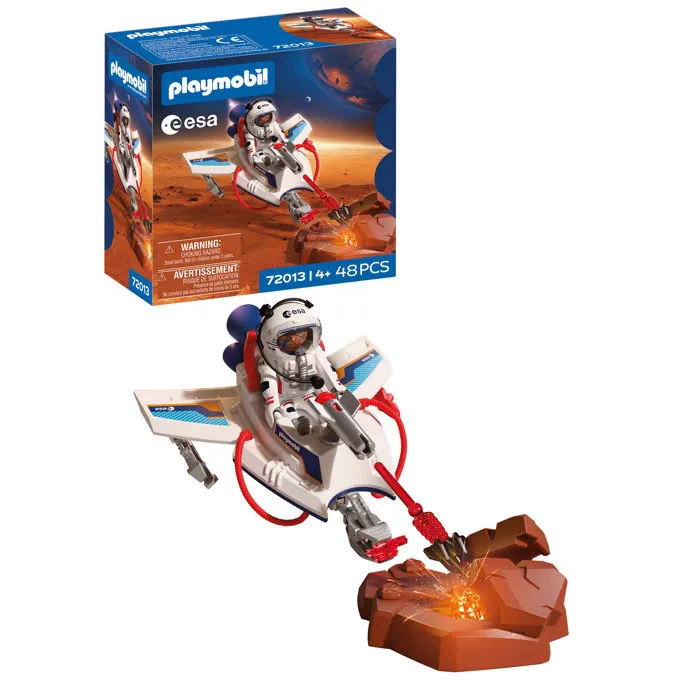 Playmobil 72013 Vaisseau spatial de l'ESA, Figurine de l'Espace, Jouet de Construction 48 Pièces, Dès 4 Ans Playmobil 72013 Vaisseau spatial de l'ESA, Figurine de l'Espace, Jouet de Construction 48 Pièces, Dès 4 Ans