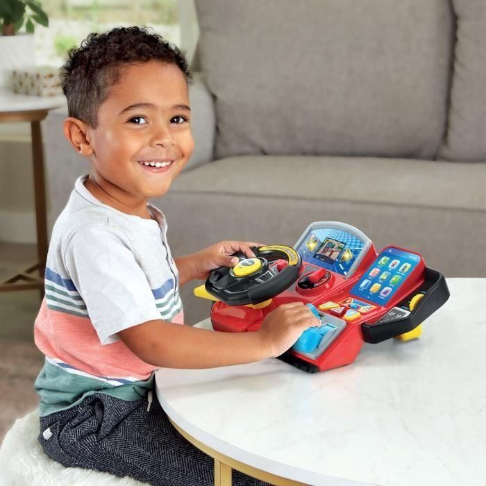 Simulateur de conduite pour enfant - VTECH Super Console Turbo Pilote - Écran couleur et 20 jeux inclus 4