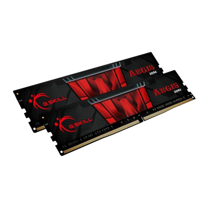 Mémoire RAM GSKILL Aegis DDR4 DDR4 CL18 32 GB 2 Mémoire RAM GSKILL Aegis DDR4 DDR4 CL18 32 GB 2