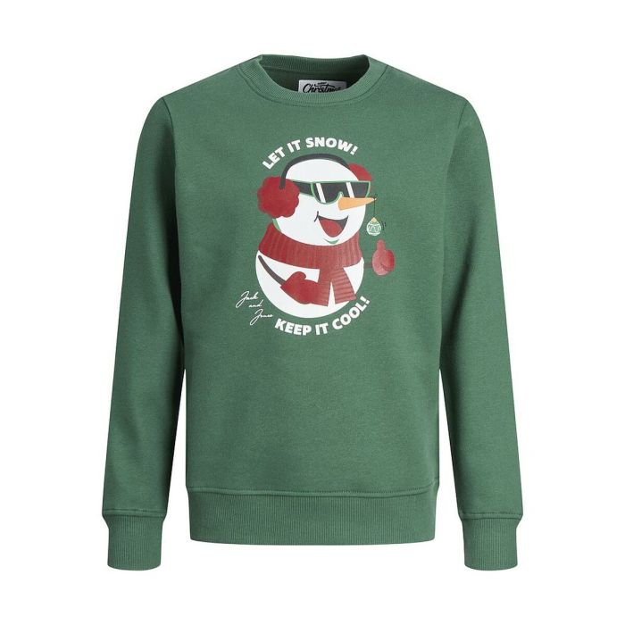 Sweat sans capuche enfant Jack & Jones 12222091 Vert 0 Sweat sans capuche enfant Jack & Jones 12222091 Vert 0
