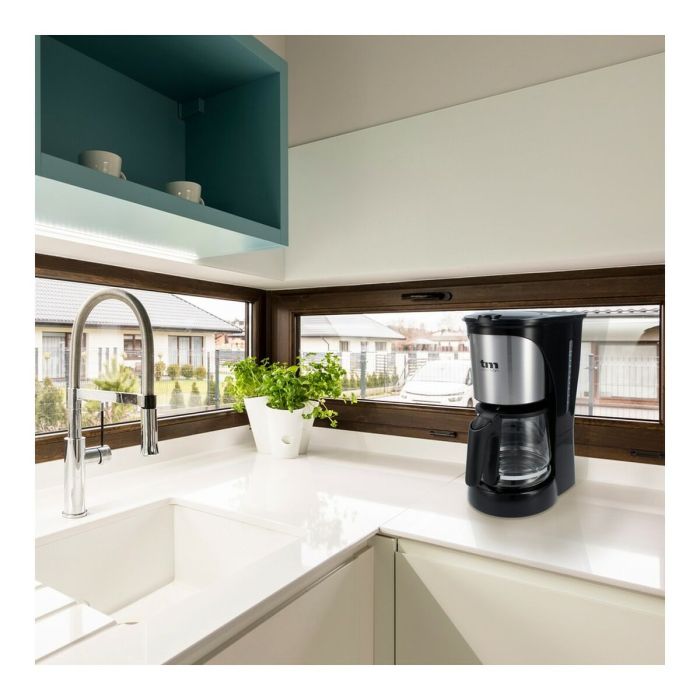 Cafetière goutte à goutte TM Electron 1000W 1,5 L 12 Tasses 1